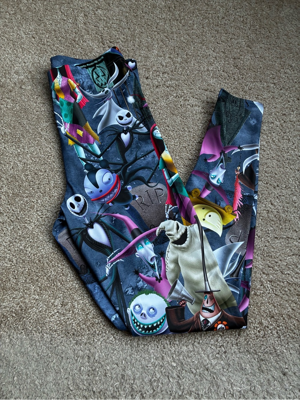 Blackmilk Nightmare Before Christmas leggings